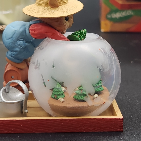 Vtg. Enesco Treasury of Christmas Ornaments Seedlings Greetings Ornament TR933 - Picture 7 of 16